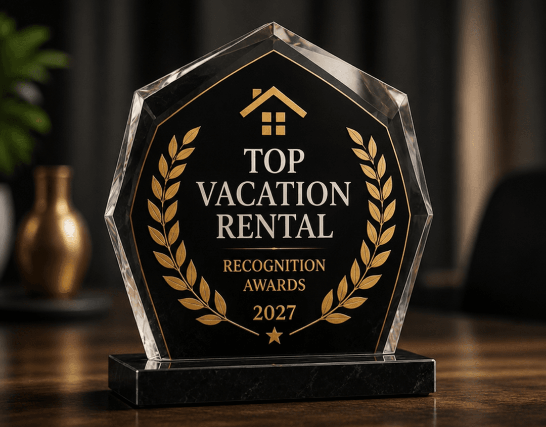 Top Vacation Rental Recognition Award 2027